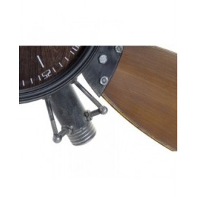 Orologio da Parete Home ESPRIT Marrone Nero Metallo Legno MDF Vintage 121 x 7 x 106 cm