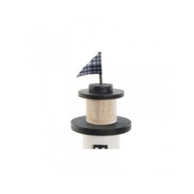 Statua Decorativa Home ESPRIT Azzurro Blu Marino 17 x 8,5 x 30 cm (2 Unità)