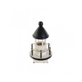 Decorazione luminosa Home ESPRIT Legno Marinaio Faro 14 x 14 x 40 cm (2 Unità)
