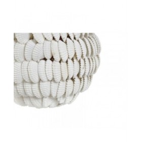 Sfera Decorativa Home ESPRIT Bianco 9 x 9 x 9 cm