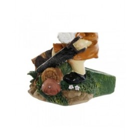 Gnomi da giardino Home ESPRIT Multicolore 11,5 x 11 x 15,2 cm (2 Unità)