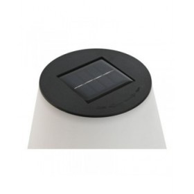 Lampada da tavolo Home ESPRIT Bianco Nero PVC Acciaio inossidabile Alluminio 18 x 18 x 26,5 cm