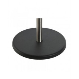Lampada da tavolo Home ESPRIT Bianco Nero PVC Acciaio inossidabile Alluminio 18 x 18 x 26,5 cm
