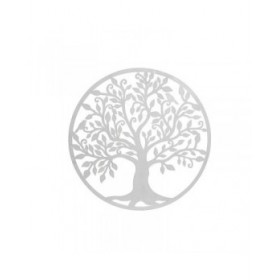 Decorazione da Parete Home ESPRIT Bianco Albero Cottage 99 x 2 x 99 cm