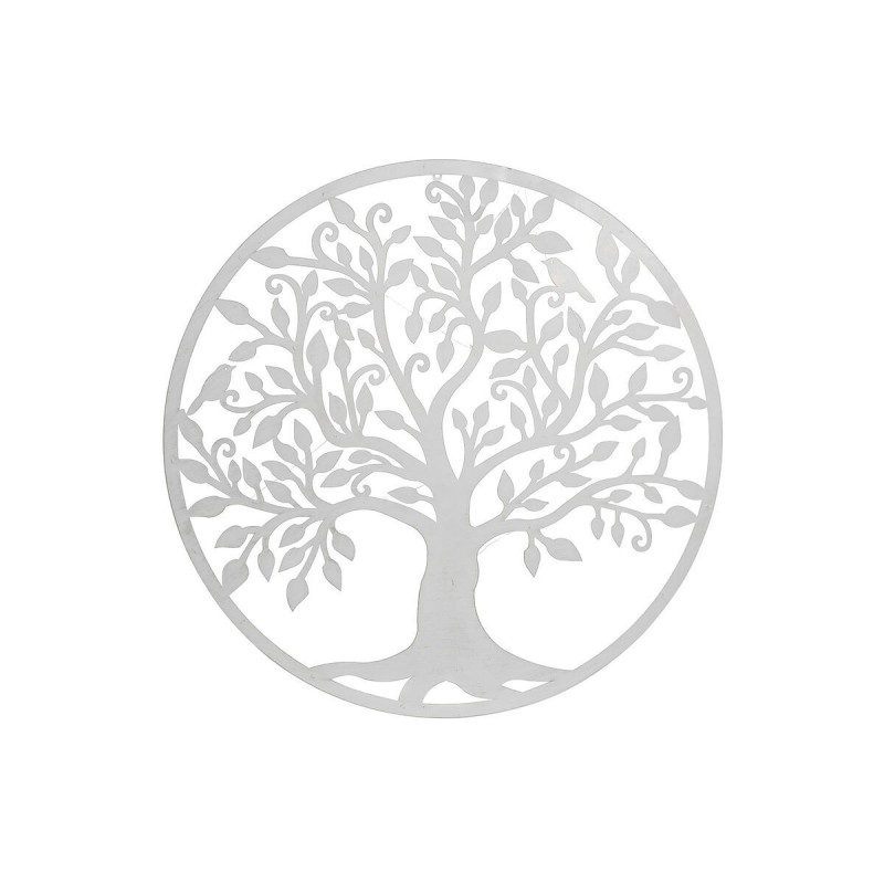 Decorazione da Parete Home ESPRIT Bianco Albero Cottage 99 x 2 x 99 cm