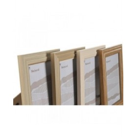 Cornice Portafoto Home ESPRIT Multicolore Cristallo polistirene 21,2 x 1,6 x 26,2 cm (4 Unità)