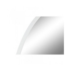 Specchio da parete Home ESPRIT Bianco Metallo Specchio Moderno 100 x 2 x 100 cm