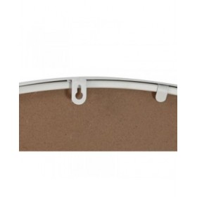 Specchio da parete Home ESPRIT Bianco Metallo Specchio Moderno 100 x 2 x 100 cm
