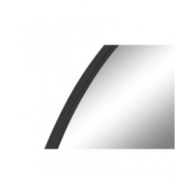 Specchio da parete Home ESPRIT Nero Moderno 120 x 2 x 120 cm