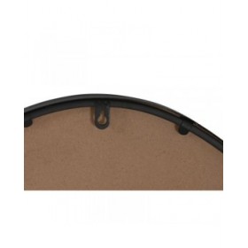 Specchio da parete Home ESPRIT Nero Metallo Specchio Moderno 60 x 2,5 x 78 cm