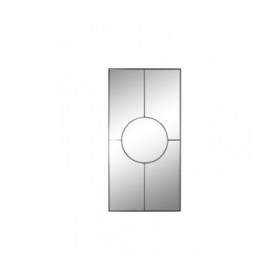 Specchio da parete Home ESPRIT Nero 90 x 2 x 180 cm