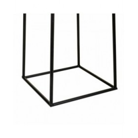 Set di vasi da fiori Alexandra House Living Azzurro Nero Metallo 23 x 45 x 23 cm 26 x 70 x 26 cm 2 Pezzi