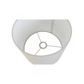 Paralume Home ESPRIT Beige Lino Metallo 40 x 40 x 28 cm (2 Unità)