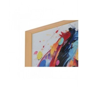 Quadro Home ESPRIT Moderno Cane 80 x 3 x 80 cm (2 Unità)