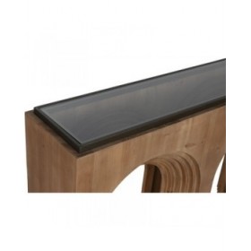 Ingresso Home ESPRIT Marrone Nero 122 x 30 x 80 cm