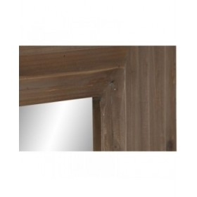 Specchio da parete Home ESPRIT Marrone Naturale Moderno 104 x 9 x 135 cm