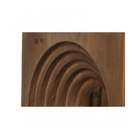 Tavolino da Caffè Home ESPRIT Cristallo Legno di abete 99 x 99 x 46 cm