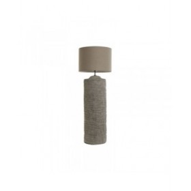 Lampada da tavolo Home ESPRIT Grigio Cemento 50 W 220 V 24 x 24 x 82 cm