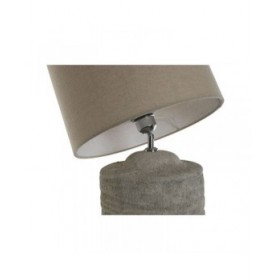 Lampada da tavolo Home ESPRIT Grigio Cemento 50 W 220 V 24 x 24 x 82 cm
