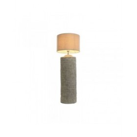 Lampada da tavolo Home ESPRIT Grigio Cemento 50 W 220 V 24 x 24 x 82 cm