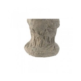 Statua Decorativa Home ESPRIT Grigio Gallina Finitura invecchiata 17 x 12 x 22 cm