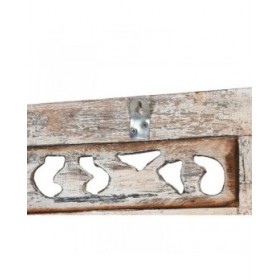 Specchio Home ESPRIT Azzurro Legno 90 x 4 x 180 cm