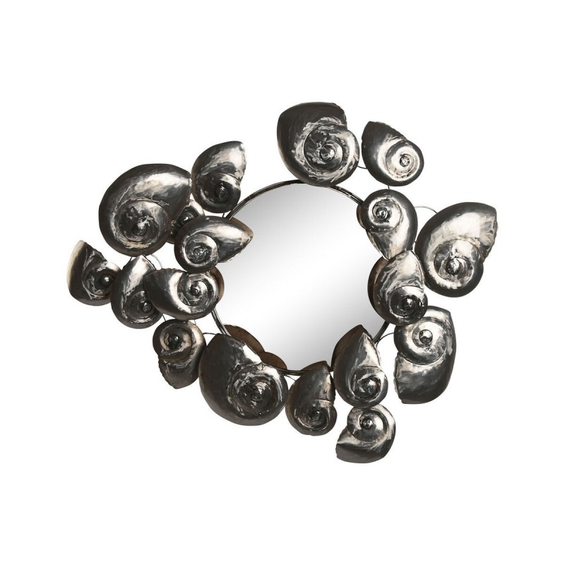 Specchio da parete Home ESPRIT Argentato 95 x 10 x 80 cm 90 x 10 x 80 cm