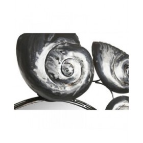 Specchio da parete Home ESPRIT Argentato 95 x 10 x 80 cm 90 x 10 x 80 cm