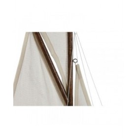 Statua Decorativa Home ESPRIT Bianco Marrone Mediterraneo 55 x 8 x 70 cm (3 Pezzi)