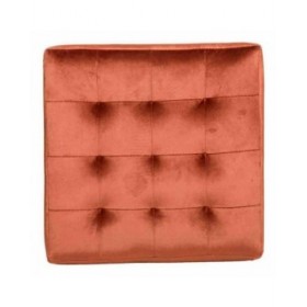 Sgabello Alexandra House Living Velluto Legno MDF 40 x 38 x 40 cm