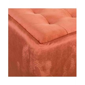 Sgabello Alexandra House Living Velluto Legno MDF 40 x 38 x 40 cm