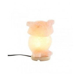 Lampada da tavolo DKD Home Decor Rosa Esci Acacia 15 W 220 V 14 x 14 x 18 cm