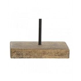Statua Decorativa Home ESPRIT Bianco Naturale Pesce 24 x 10 x 33 cm