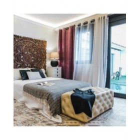 Panca Alexandra House Living PVC Legno MDF 54 x 40 x 108 cm