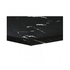 Tavolino da Caffè Home ESPRIT Nero Legno MDF 90 x 90 x 35 cm