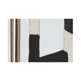 Quadro Home ESPRIT Astratto Città 82,3 x 4,5 x 82,3 cm (2 Unità)
