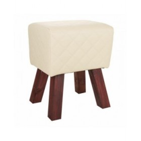 Sgabello Alexandra House Living PVC Legno MDF 30 x 47 x 36 cm