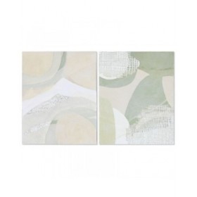 Quadro Home ESPRIT Astratto Moderno 80 x 3,8 x 100 cm (2 Unità)