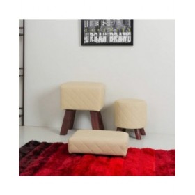 Sgabello Alexandra House Living PVC Legno MDF 30 x 47 x 36 cm