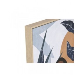 Quadro Home ESPRIT Tropicale 63 x 4,5 x 93 cm (2 Unità)