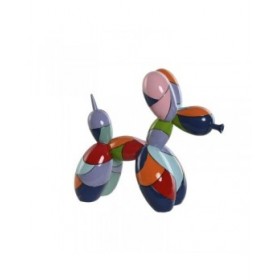 Statua Decorativa Home ESPRIT Multicolore Cane 31 x 12 x 27 cm