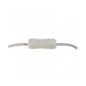 Lampada da tavolo Home ESPRIT Bianco Dorato Resina Plastica 220 V 14 x 14 x 32 cm