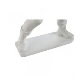 Statua Decorativa Home ESPRIT Bianco Dorato 41 x 24 x 66 cm