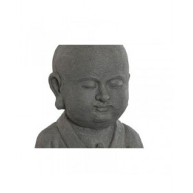 Statua Decorativa Home ESPRIT Grigio Frate Orientale 30 x 30 x 51 cm
