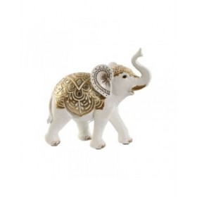 Statua Decorativa Home ESPRIT Dorato Elefante 15 x 6 x 14 cm
