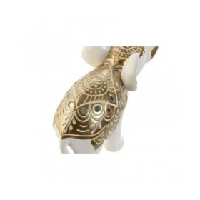 Statua Decorativa Home ESPRIT Dorato Elefante 15 x 6 x 14 cm