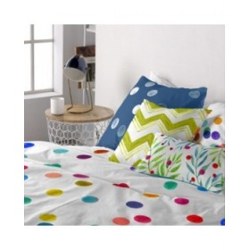 Fodera per cuscino HappyFriday Confetti Multicolore 60 x 60 cm