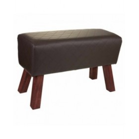 Sgabello Alexandra House Living PVC Legno MDF 30 x 47 x 72 cm