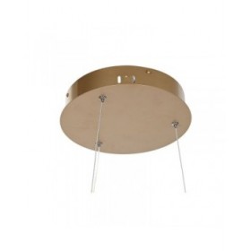 Lampadario Home ESPRIT Bianco Dorato Silicone Alluminio 55 W 40 x 40 x 42 cm