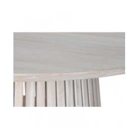 Tavolo da Pranzo Home ESPRIT Bianco legno di mindi 180 x 100 x 75 cm